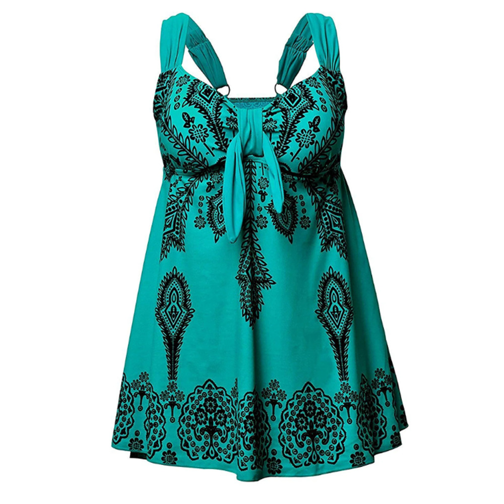 Haiwang Women's Swim Retro Tankini Swimwear Size 70 (6XL) 11900